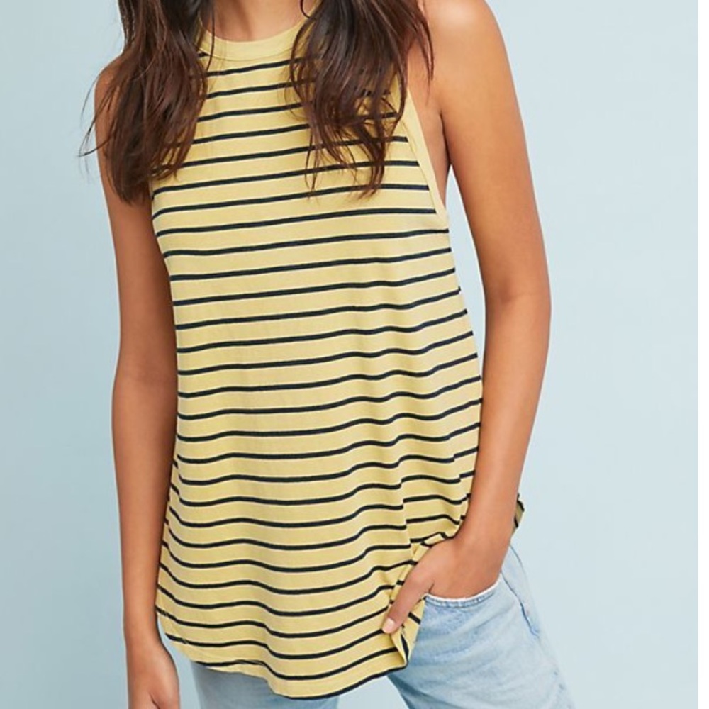Anthropologie Stateside striped tank top